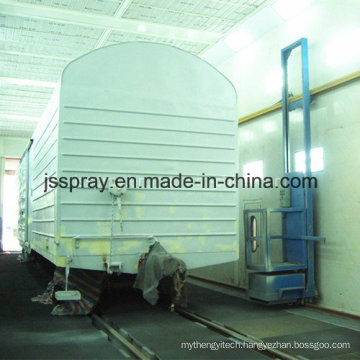 Hot Sale Train Painting Booth with Good Price